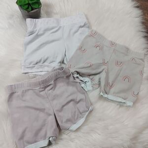 Lot (3) Sweet Honey Sleep Shorts Lot 5y/6y Girls P
